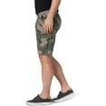 thumbnail image 3 of Wrangler Authentics Men's Classic Cargo Stretch Short, Green Camo, Size 30-54, 3 of 6