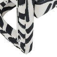 thumbnail image 5 of Ada Velvet Chair In Black Brushstroke Pattern, 5 of 7