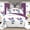 Butterfly, variant on 9Pcs Quilt Bedding Set Butterfly Bedspread King Size For Modern Bedroom, Lightweight Comforter With 2 Pillow Shams, 6 Matching Curtains 90X100in