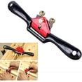 thumbnail image 2 of HUGFEGWE Adjustable Spokeshave with Flat Base and Metal Blade Wood Working Wood Craft Hand Tool Manual Planer with Flat Base Perfect for Planing Trimming, Wood Working Deburring Tools CJB91-139443, 2 of 6