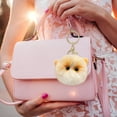 thumbnail image 5 of 4PCS Cat Plush Keychain Set, Cute Fluffy Cat Face Plush Key Chains for Handbags, Backpacks, Schoolbags, Keys, and Phones – Soft Hanging Ornaments for Kids and Adults, 5 of 10