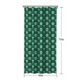 thumbnail image 5 of Green Skull Bat Pattern Shower Curtain 36"x72" ,Bathroom Decorative Shower Curtains Set with 12 Hooks,Modern Waterproof Washable Shower Curtain, 5 of 6