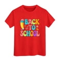 thumbnail image 4 of Back To School Graphic Tee For Girls Short Sleeve Crewneck Top Ideal For First Day And Activities, 4 of 4