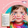 thumbnail image 2 of Set de esmaltes de uñas Aieenjor Non-Toxic Glitter Quick Dry Kids 3+, 2 of 8