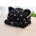 thumbnail image 2 of Uccdo Kids Baby Girls Boys Baseball Caps Hats Infants Summer Cute Ear Dotted Visors Hat 1-2Y, 2 of 3