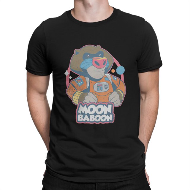 Camiseta de "It Takes Two", la más nueva para hombre, camiseta de cuello redondo con diseño de babuino lunar, ropa de regalo distintiva, ropa urbana.