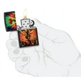 thumbnail image 5 of Zippo Abstract Zombie Black Matte Pocket Lighter, 5 of 6