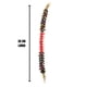 thumbnail image 3 of Pulsera Tiembla Tierra, Hilo Con Decoración color  rojo, 3 of 6