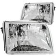 thumbnail image 2 of ANZO 1993-1997 Ford Ranger Crystal Headlights Chrome, 2 of 5
