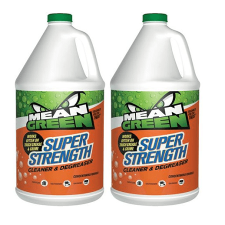 (2 pack) Mean Green Super Strength Cleaner & Degreaser Concentrated Formula, 1 (Best Degreaser For Metal)