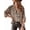 Apricot Color, variant on Blouses for Women Long Sleeve Button Down Shirts Dressy Casual Tops Silver M