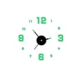 thumbnail image 1 of DIY Luminous Stereo Digital Wall Clock Creative Wall Sticker Clock Living Room Decoration Clock, 1 of 2