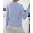 thumbnail image 5 of BTFBM Button Cardigan Sweaters for Women Fall Clothes Ribbed Knit Open Front Cardigan, Long Sleeve Sweater, Cozy Soft Stretchy Outerwear, Relaxed Fit, Trendy Winter Outfits, 5 of 8