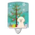 thumbnail image 1 of Carolines Treasures BB4200CNL Merry Christmas Tree Bichon Frise Ceramic Night Light, 1 of 1