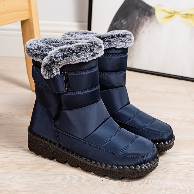 Zapatos planos para caminar para mujer, botas impermeables para clima frío, regalos para madres amigas