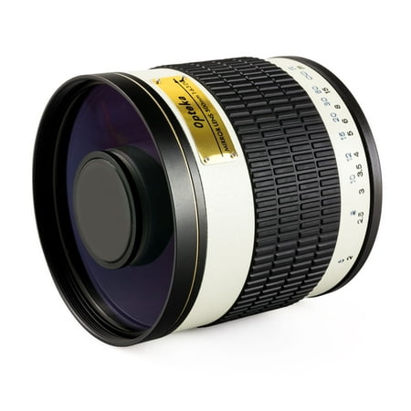 Opteka 500mm f/6.3 HD Telephoto Mirror Lens for Sony Alpha E-Mount a9, a7r, a7s, a7, a6500, a6300, a6000, a5100, a5000, NEX-7, NEX-6, 5T, 5N, 5R, 3N Digital Mirrorless