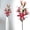 A, variant on Lily Artificial Flowers, Long Stem 6 Heads Artificial Lily Silk Flowers, Full Bloom Easter Faux Tiger Lily for Christmas Home Hote Tall Vase Arrangement Decor 38.2"