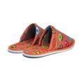 thumbnail image 5 of Chochili Men Donut Home Slippers Orange Torquoise Lightweight Silent Walk, 5 of 5