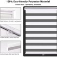 thumbnail image 2 of Cordless Zebra Blinds Window Shades Day and Night Shades for Light Control Dual Layer Light Filtering Sheer Blinds out Window Treatments, 2 of 7
