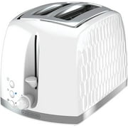 4 Slice Toaster with Extra Wide Slots, Honey Comb White, TR1450WD