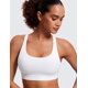 thumbnail image 4 of Top Deportivo CRZ YOGA Sensación Desnuda con Tirantes Blanco Talla L, 4 of 6