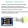 thumbnail image 4 of WHDTS 20A Module d'Alimentation DC-DC 6V-40V à 1.2V-35V Pas vers le Bas Buck Convertisseur Adaptateur Buck Réglable CVCC Constant, 4 of 5