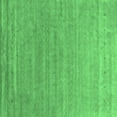 thumbnail image 1 of Ahgly Company Indoor Square Abstract Emerald Green Contemporary Area Rugs, 3' Square, 1 of 4