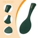 thumbnail image 4 of Espátula de arroz de silicona Uxcell, cuchara de arroz antiadherente, espátula de arroz resistente al calor, utensilio de cocina verde, 4 of 6