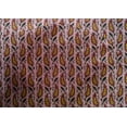 thumbnail image 4 of oneOone Cotton Silk Fabric Leaves & Paisley Block Printed Fabric 1 Yard 42 Inch Wide, 4 of 4