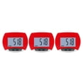 thumbnail image 2 of Eigraketly Pantalla LCD Podómetro Contador de pasos con Clip de cinturón Distancia Calorías Accesorio Equipos para caminar para anciano Type4 NO4, 2 of 6