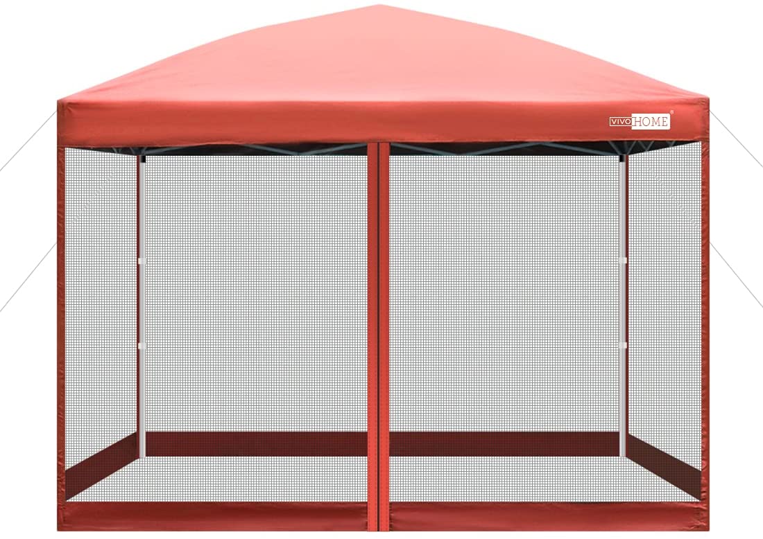 Screen Houses & Rooms Camping Shelters Canopy Tent with Mosquito Net Screenhouse with Attached
