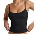 thumbnail image 4 of YongCo Women Adjustable Spaghetti Strap Tank Top Double Lined Summer Outfit Camisole, 4 of 16