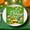 10Pack-CG1289, variant on 10 PackSt. Patrick's Day Themed Disposable Party Tableware Supplies Featuring Clovers Print Paper Plates Napkins And Cups Suitable For Holiday Decorations festival decorations