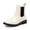 WHITE/BLACK, variant on BURUDANI Girls Chelsea Ankle Booties Low-Heel Side-Zip Fashion Boots for Toddler, Little & Big Kid