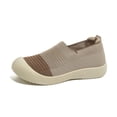 thumbnail image 4 of LEAVINGSUO Shoes for Women Versatile Plus-Size On Mesh Soft-Soled Breathable Walking Shoes Comfortable Shoes Khaki 41, 4 of 9