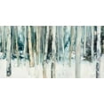 thumbnail image 2 of Purinton, Julia 32x18 Black Ornate Wood Framed with Double Matting Museum Art Print Titled - Winter Woods III, 2 of 4