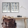 thumbnail image 4 of Stupell Industries Falling Vines Neutral Leaves Abstract Painting Black Framed Art Print Wall Art, 24 x 30, Set of 2, 4 of 9