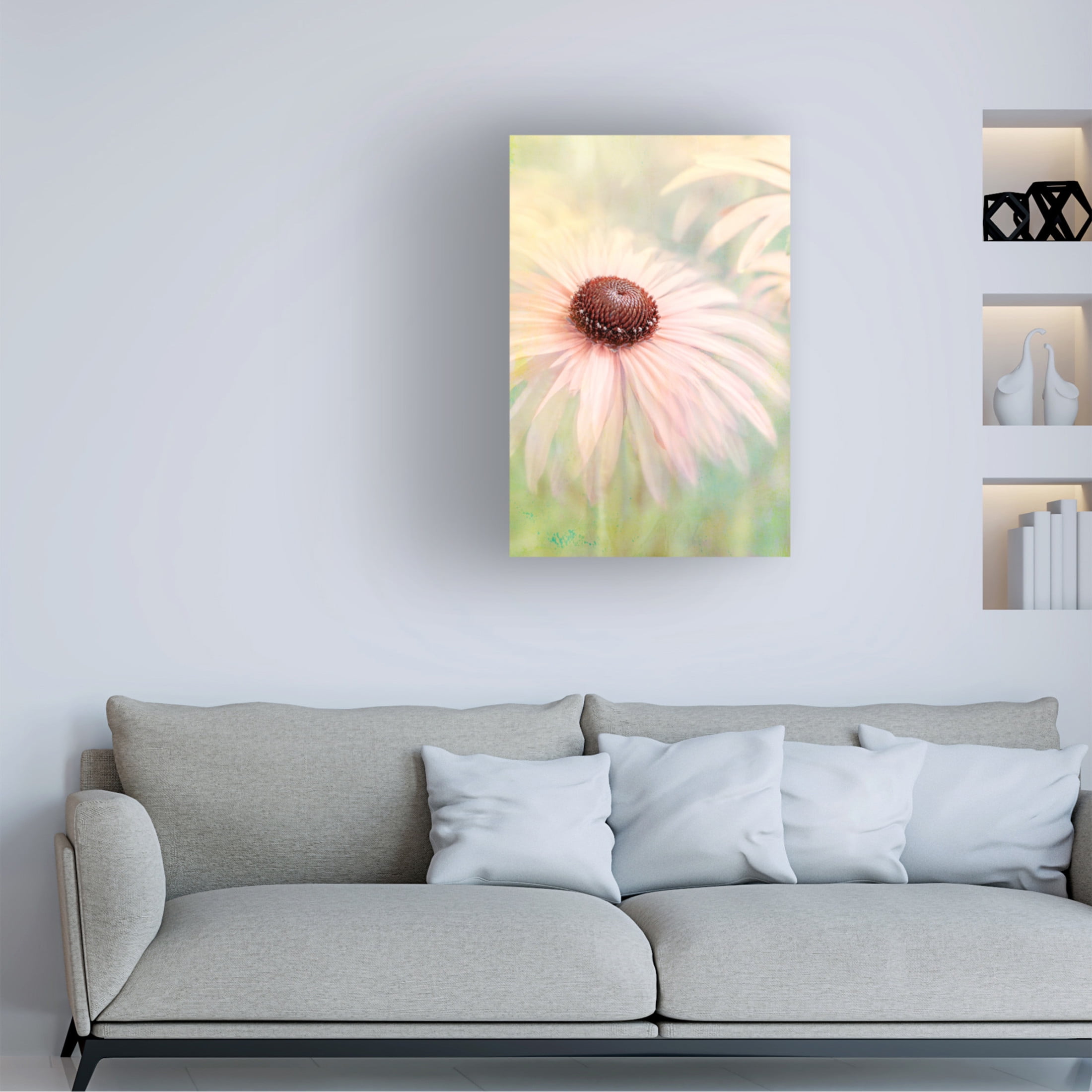 Trademark Fine Art Jacky Parker Peachy Canvas Wall Art