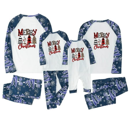 

Christmas Pajamas for Family Merry Christmas Matching Pajamas for Family Christmas Plaid Reindeer Pajamas Sets Sleepwear Womens Clearance Pajama Sets