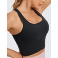 thumbnail image 4 of Sujetador deportivo CRZ YOGA Butterluxe para mujer, espalda cruzada, espalda cruzada, negro M, 4 of 5