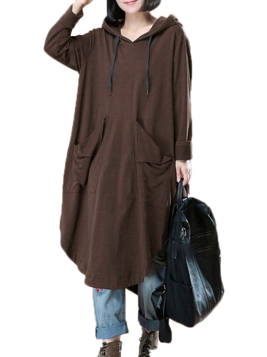 Mordenmiss Womens Long Hoodie Sweatshirt Oversized Color Block Tunic Pullovers Mordenmiss Womens Long Hoodie Sweatshirt Oversized Color Block Tunic Pullovers