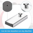 thumbnail image 5 of 2Pcs Seam Guide for Sewing Machine,Metal Sewing Strait-Edge Guide,Multifunctional Ruler, Hemmer Guide,Seam Guide,Hem Guide for Walking Foot Sewing Machine,Sewing Supplies Accessories(Silver), 5 of 6