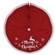 thumbnail image 1 of Jadeshay Falda de árbol de Navidad, 120 CM Ciervo Copo de Nieve Falda de árbol de Navidad Alfombra de árbol de Navidad para decoración del hogar, 1 of 14