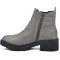 thumbnail image 3 of WHITE MOUNTAIN Womens Dada Chelsea Boot 10 Charcoal/Waxy/Fabric, 3 of 6