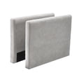 thumbnail image 5 of BedLuxury Chenille Upholstered Sofa Armrest, Padded Side Panels for Modular Sectional Sofa, 2 Pieces, Green., 5 of 5