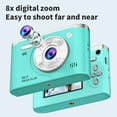 thumbnail image 6 of Staron under $5! 1080P HD Digital Camera with 50MP 8x Zoom, Portable Camera for Photography Video, Compact Camera for Travel Events Everyday, 6 of 7