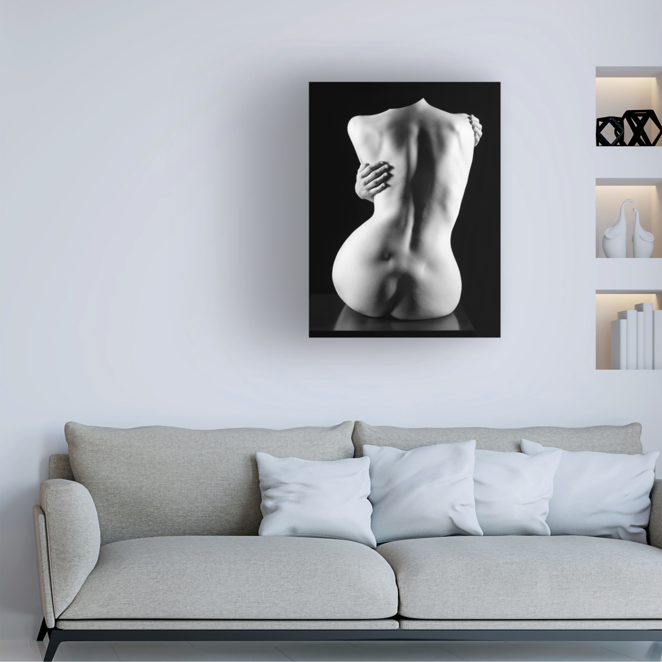 Trademark Fine Art Konstantin Weiss  Torso Canvas Wall Art