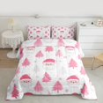 thumbnail image 2 of Homewish Teens Kids Children Christmas Santa Claus Full Size Comforter Sets 3-Piece,Happy Xmas Bedding Comforter Set,Happy New Year Lightweight Bedding Sets,Ultra Soft Home Decor,Reversible, 2 of 8