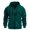 07#Dark Green, variant on Mens Full Zip Casual Solid Hooded Drawstring Hoodies Pullover Sweatshirts Casual Long Sleeve Shirts 2026 Fall Fashion