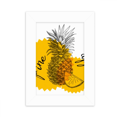 thumbnail image 1 of Yellow Pineapple Drawing Fruit Desktop Photo Frame Picture Display Decoration Art Painting, 1 of 3
